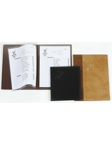 CARP.PORTAMENUS IBERP.PVC Fº 2F+2B NEGRO